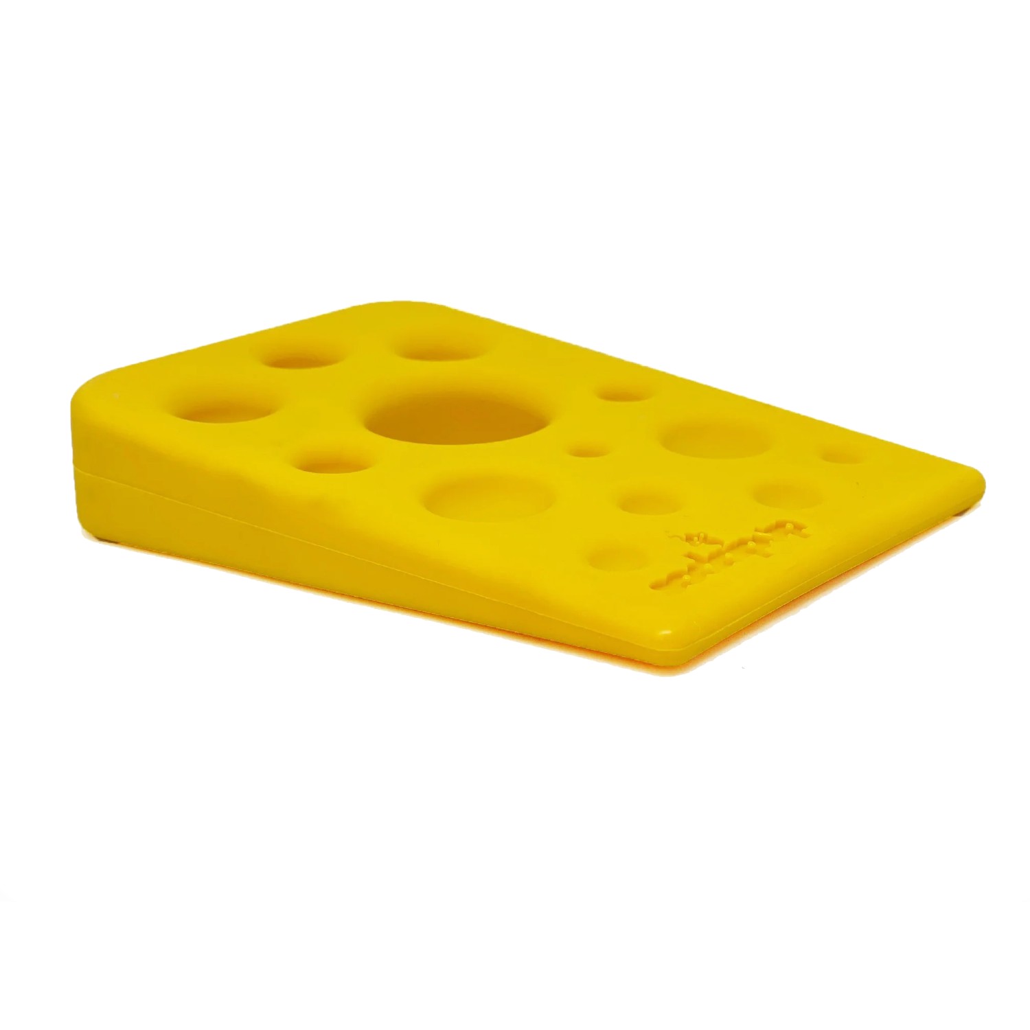 SodaPup Ultra Durable Nylon Dog Toy - Swiss Cheese Wedge 