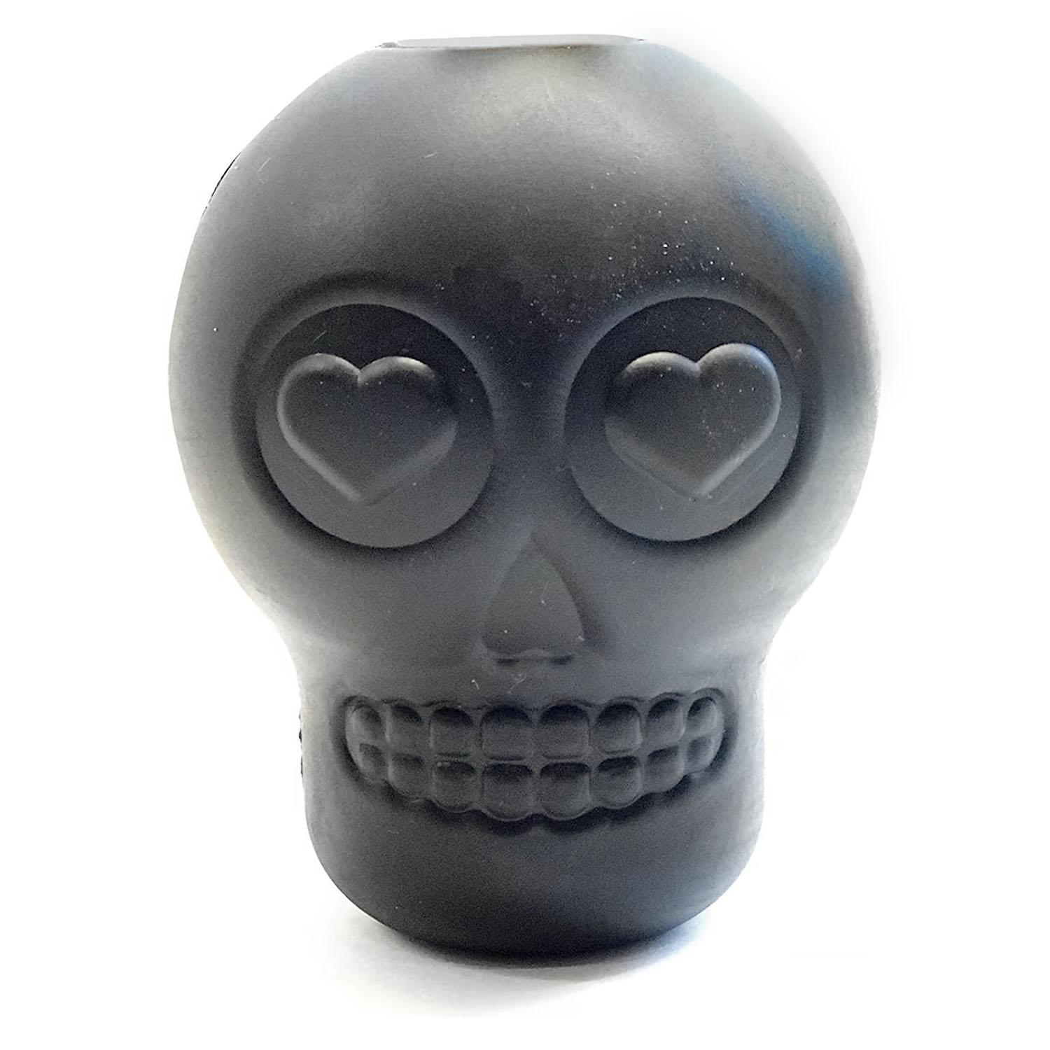 SodaPup Ultra Durable Sugar Skull Dog Toy - Black