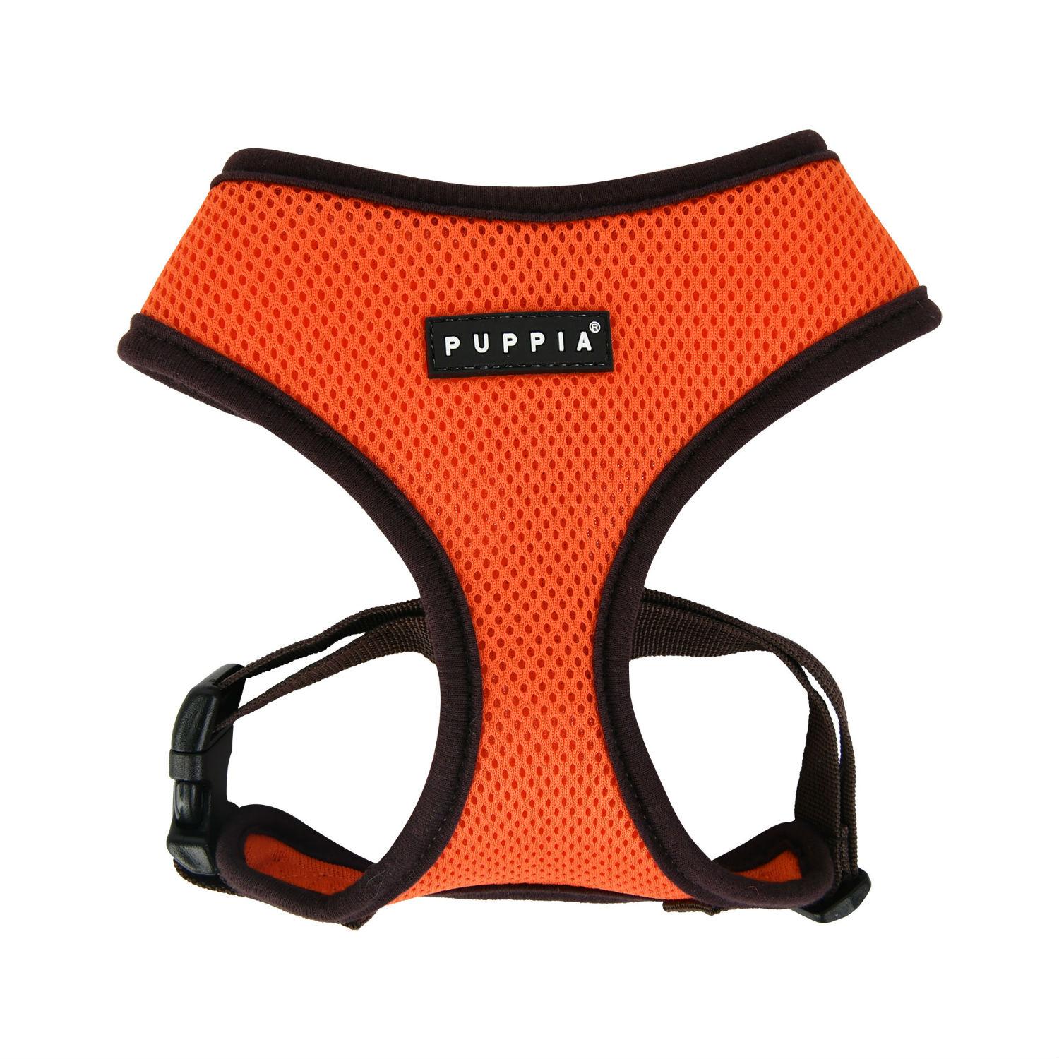 Soft Mesh Dog Harness by Puppia - Orange