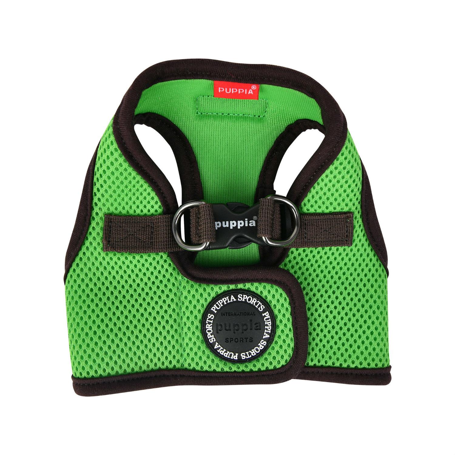 Soft Mesh Vest Dog Harness by Puppia - Green