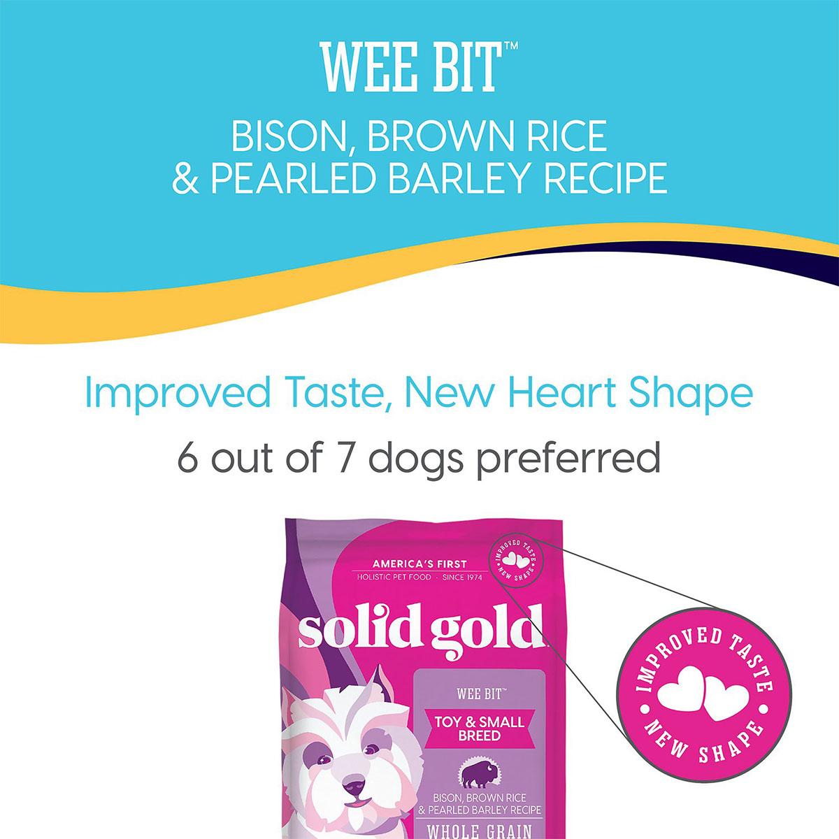 Solid Gold Wee Bit Toy & Small Breed Dry Dog | BaxterBoo