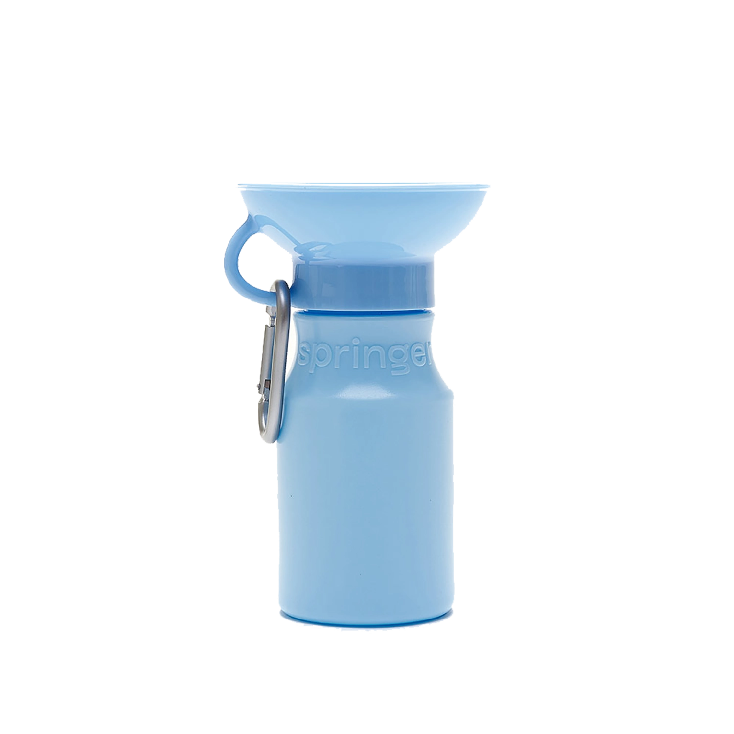 Springer Mini Travel Dog Water Bottle - Sky Blue