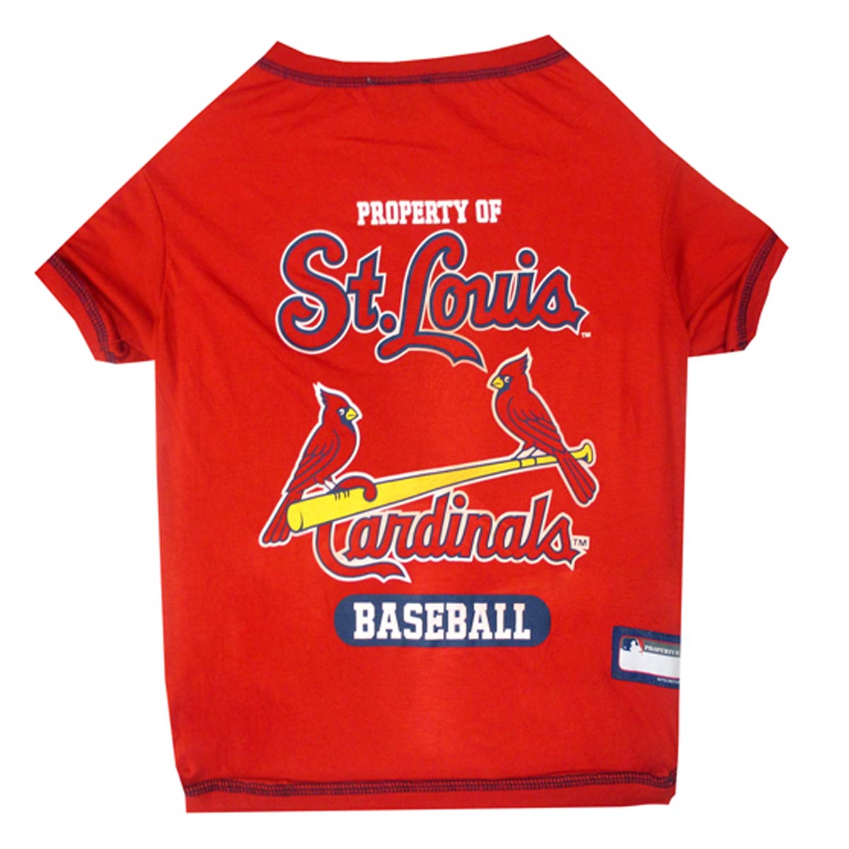 St. Louis Cardinals Dog T-Shirt - Red
