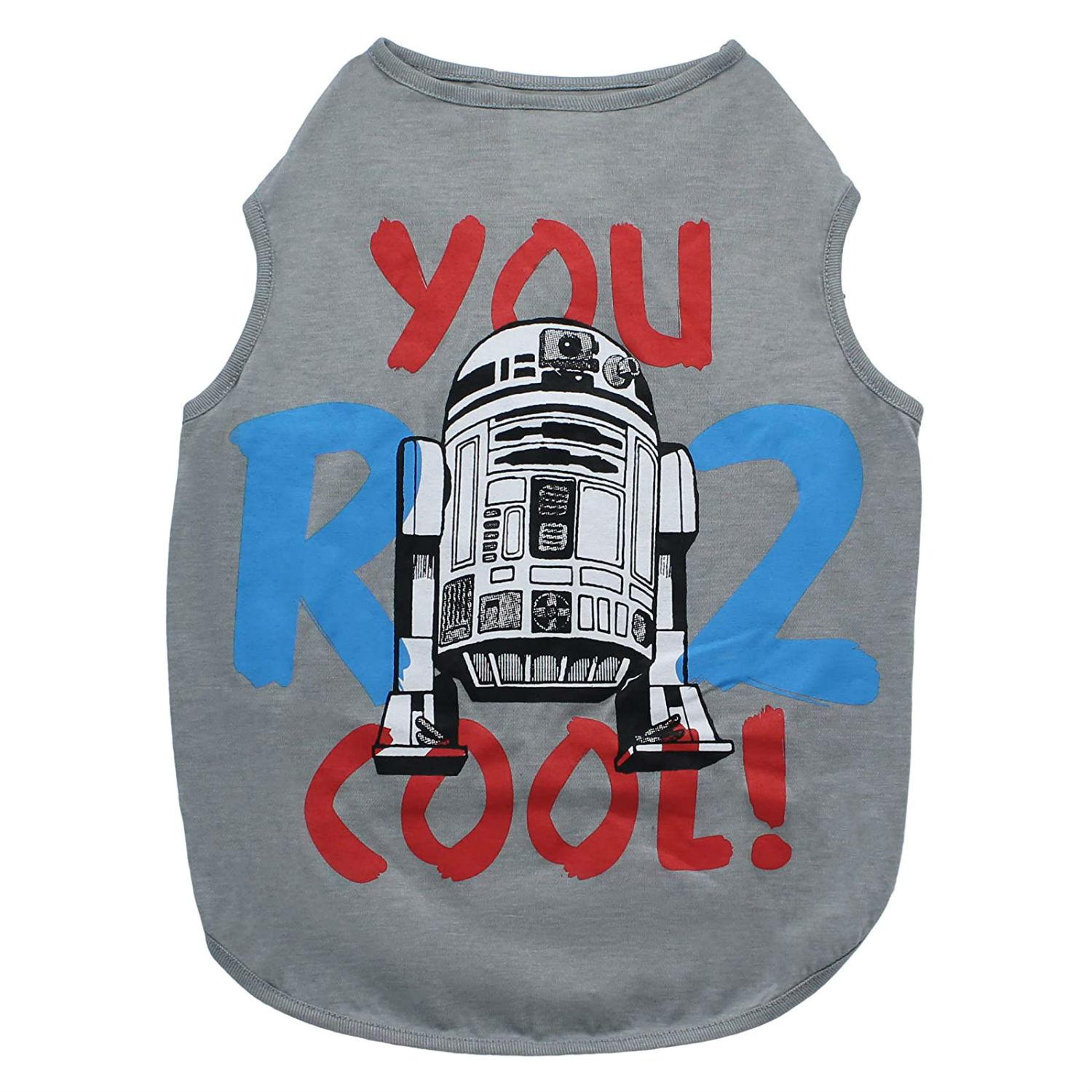 Star Wars You R2 Cool Dog Tank - Gray