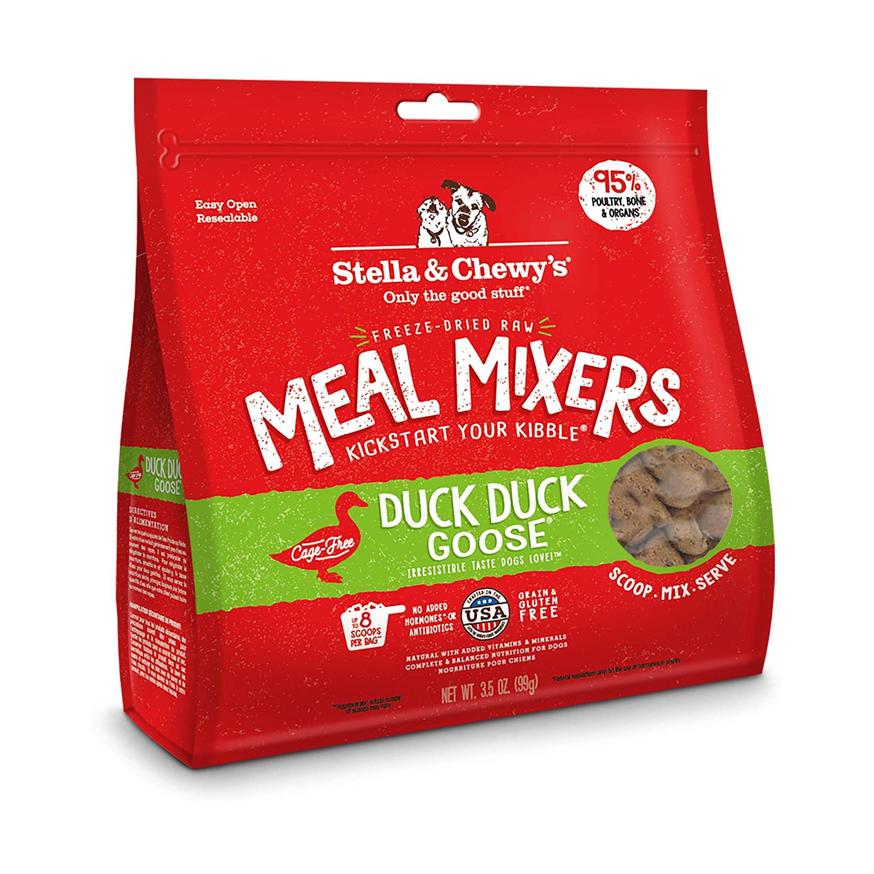 Stella & Chewy's Duck Duck Goose Meal Mixers Dog Food Topper
