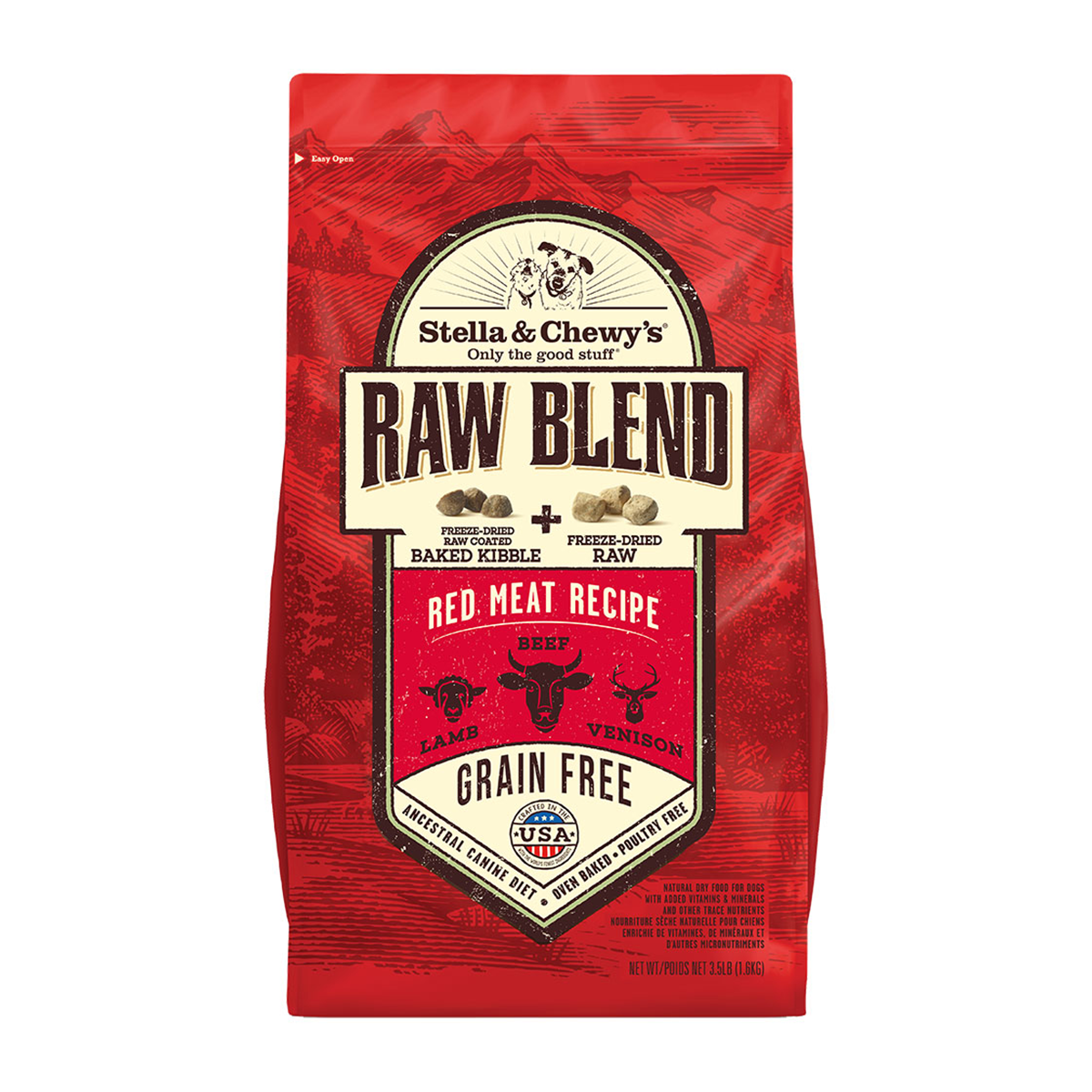 Stella & Chewy's Raw Blend Dog Food - Red Meat
