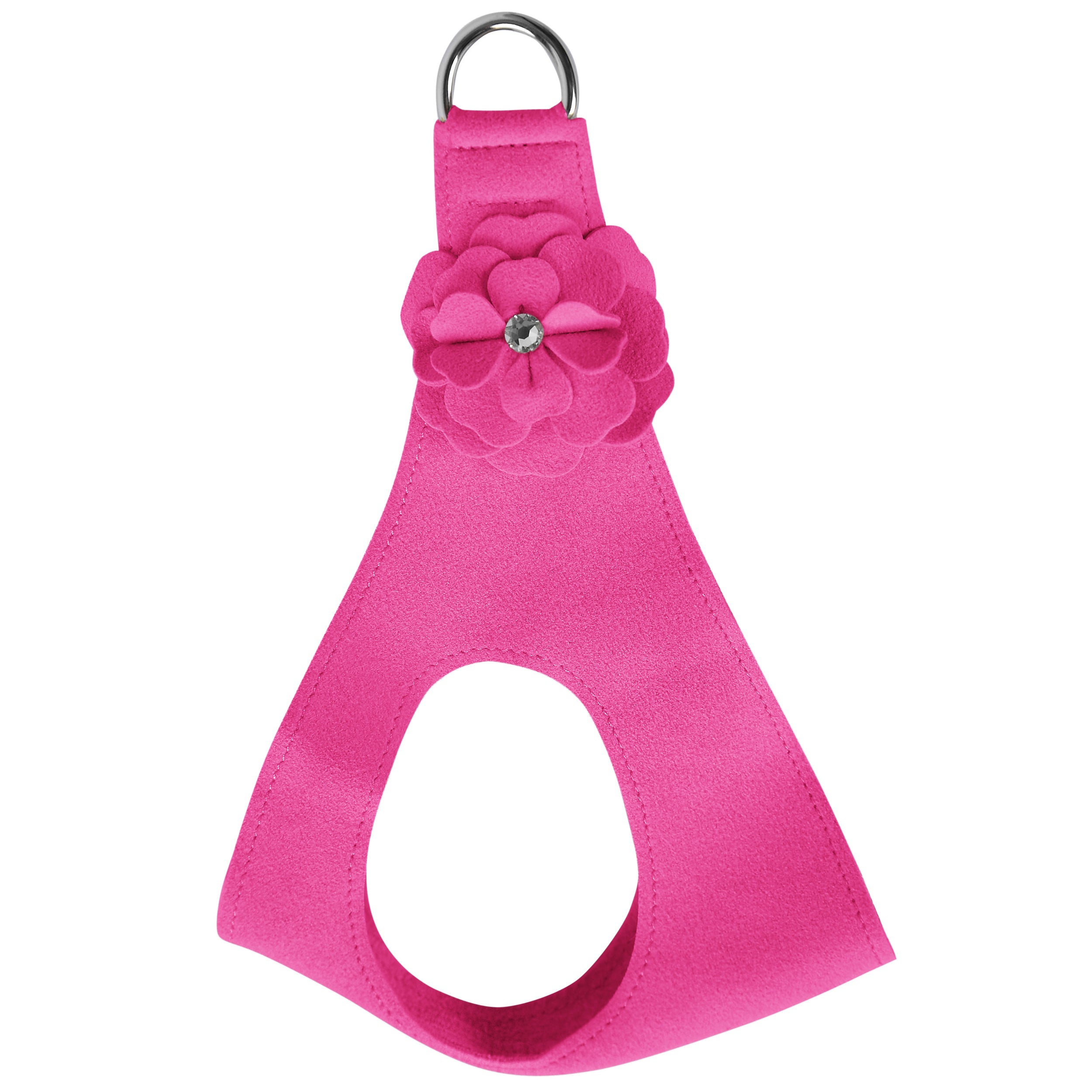 Susan Lanci Spring Garden Step-In Dog Harness - Pink Sapphire