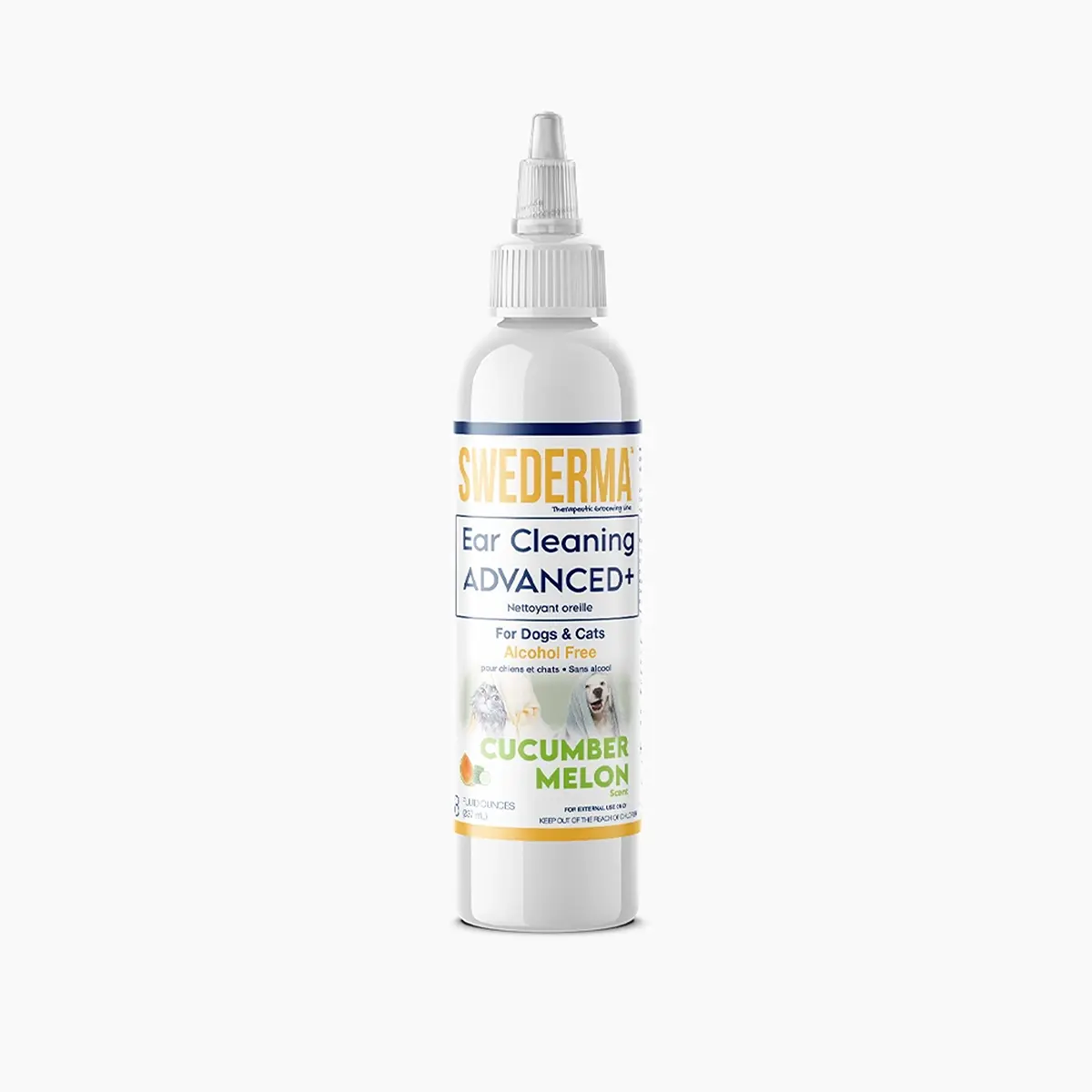 Swederma Ear Cleaning Advanced+ for Dogs and Cats - Cucumber Melon