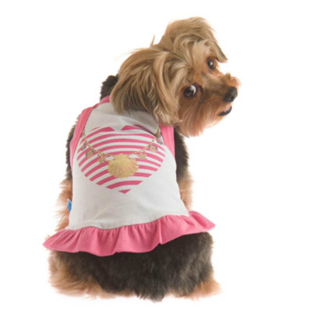 RuffLuv NYC Shelly's Heart Dog Tank Dress