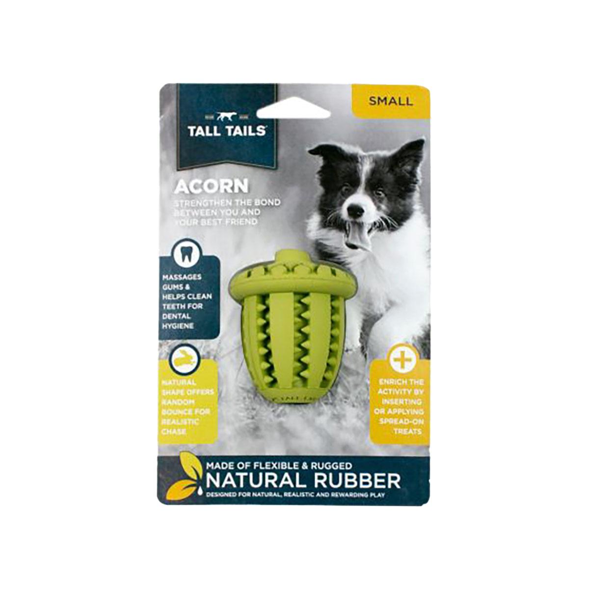 Dog Interactive Bouncy Rubber Dental Treat Ball Dog Toy
