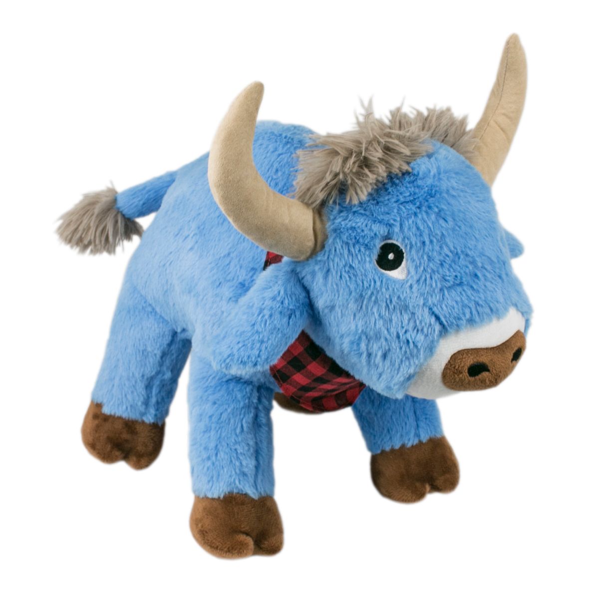 Tall Tails Plush Crunch Dog Toy - Babe the Blue Ox