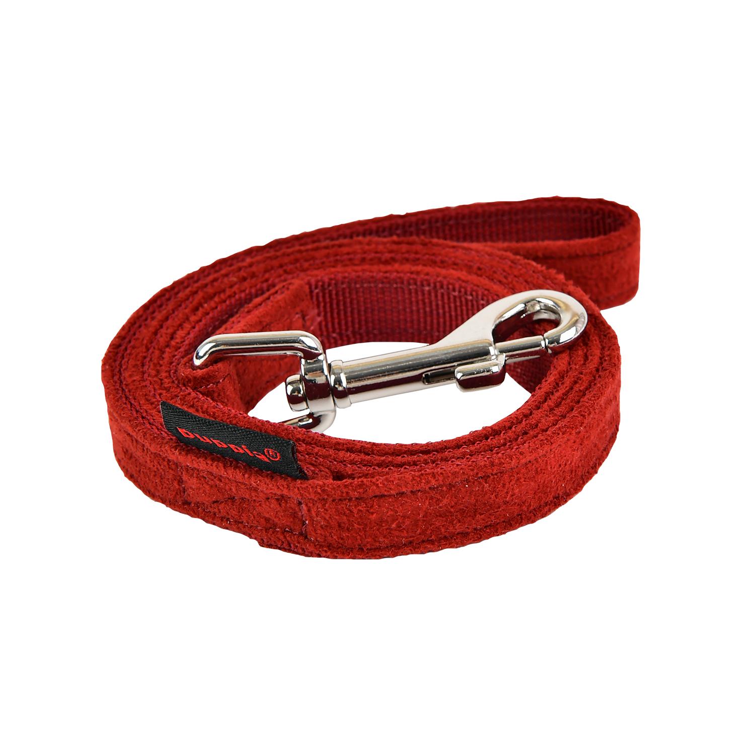 Terry Dog Leash By Puppia - Wine