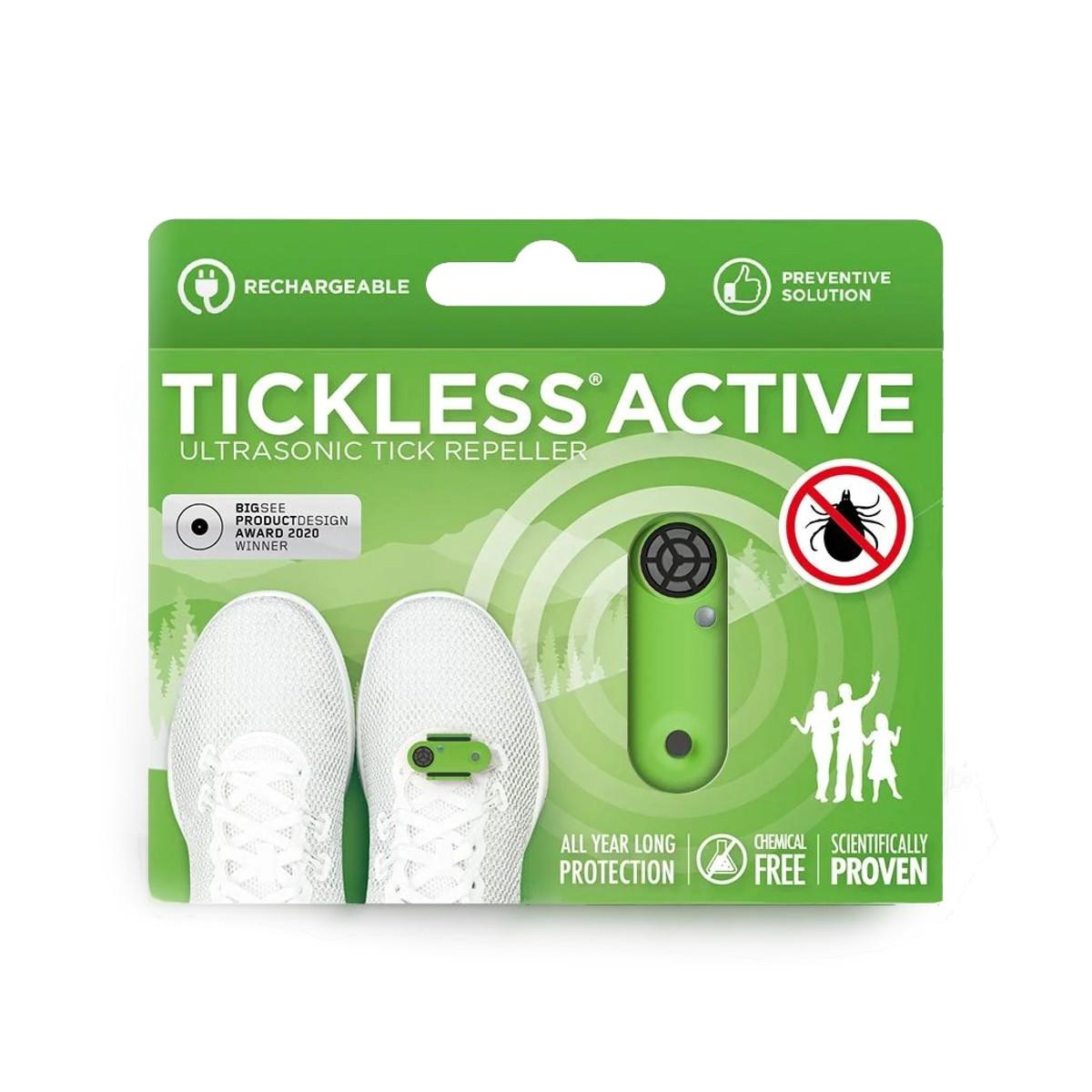 Tickless Tags Active Human Tick Repellent - Green