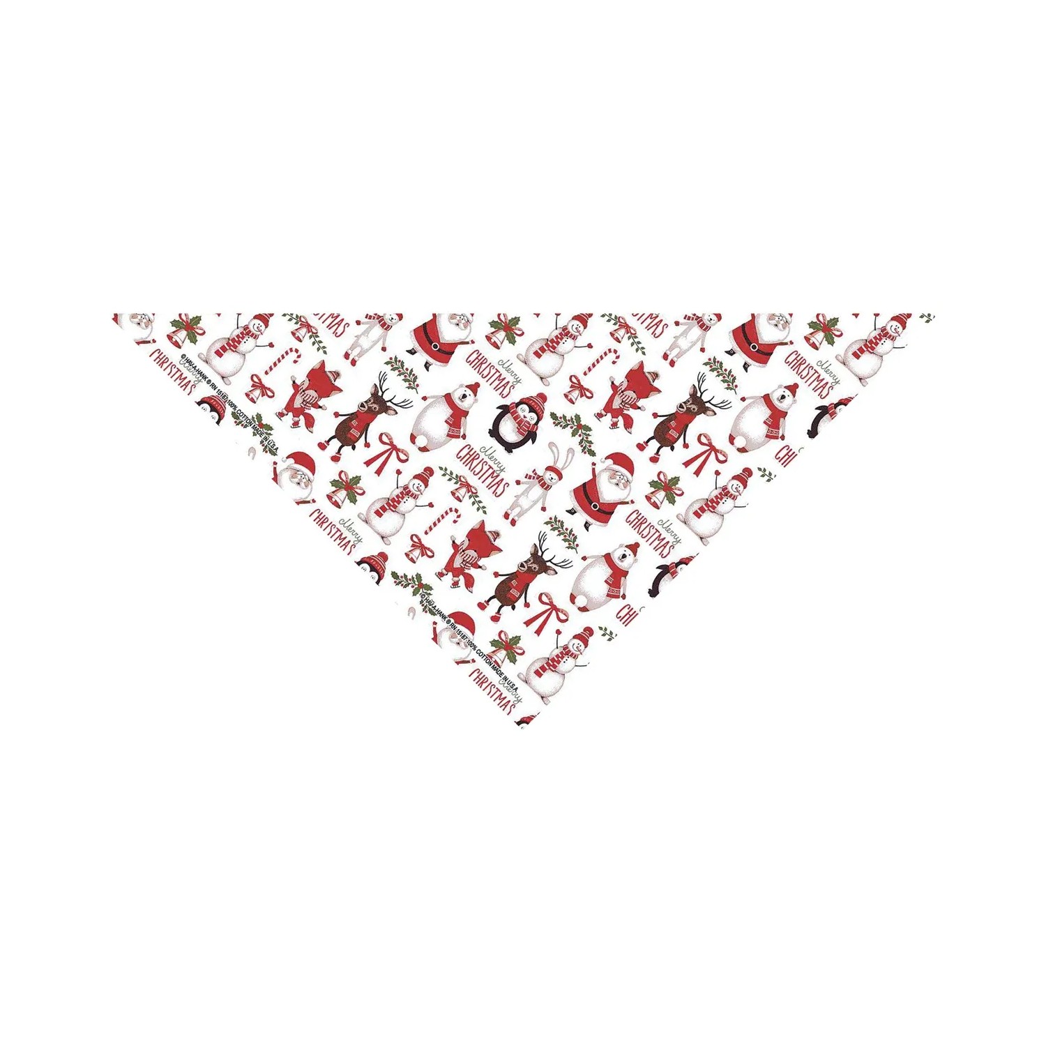 Top Performance Holiday Dog Bandana - Winter Wonderland