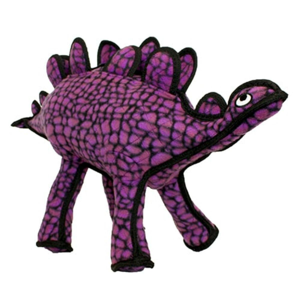 Tuffy Dinosaur Series Dog Toy - Stegosaurus