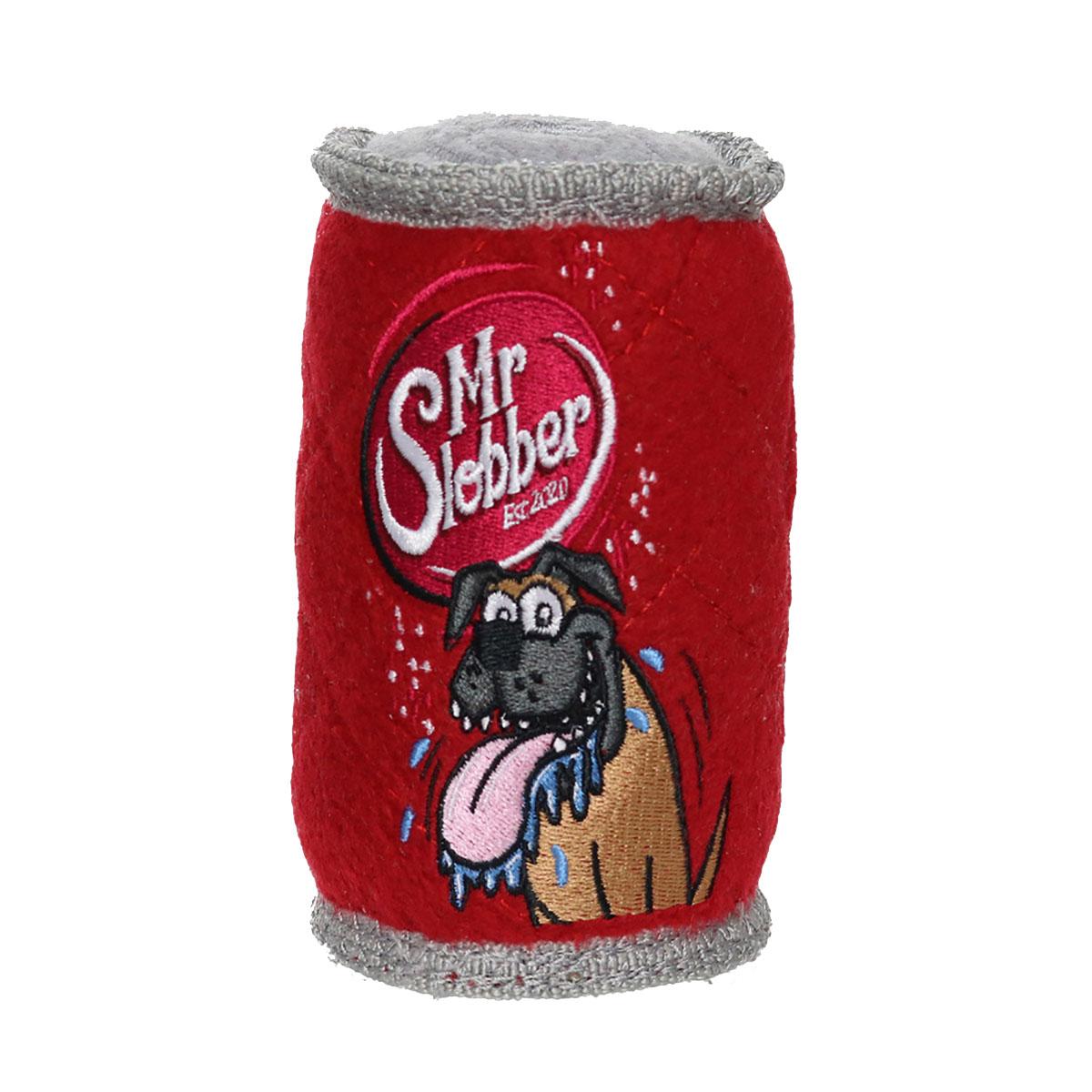 Tuffy Soda Can Dog Toy - Mr. Slobber