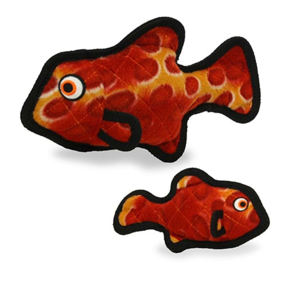 Tuffy Ocean Creatures Dog Toy - Red Fish