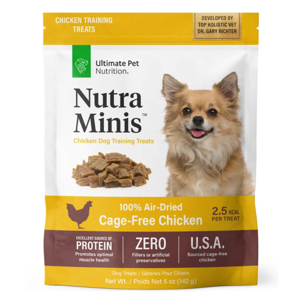 Ultimate Pet Nutrition Nutra Minis Air-Dried Dog Treats - Chicken