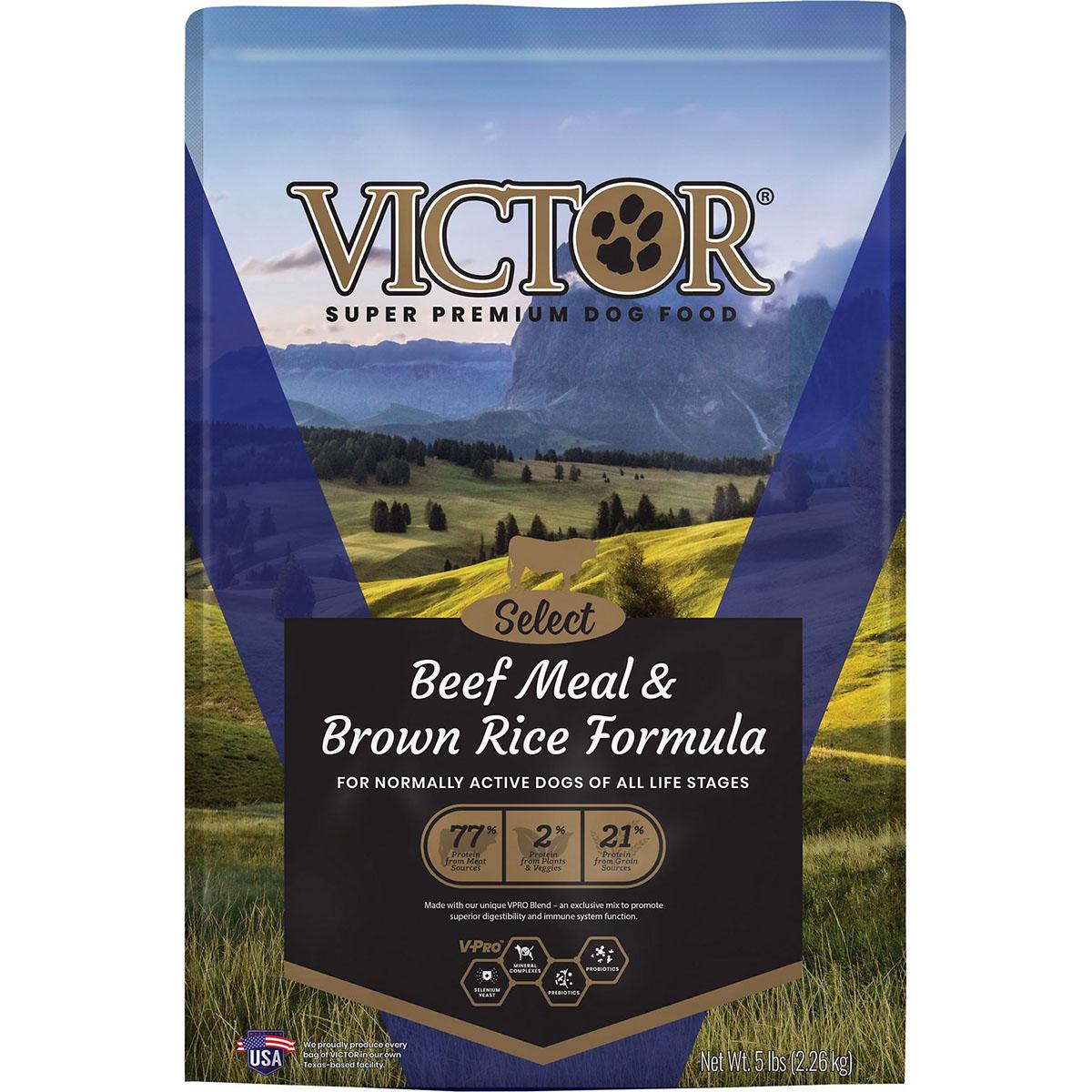 Victor Select Beef Meal & Brown Rice Dry Dog Food