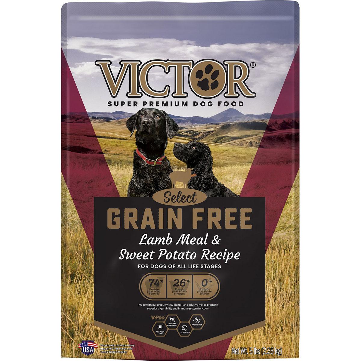 Victor Select Grain-Free Lamb Meal & Sweet Potato Recipe Dry Dog Food