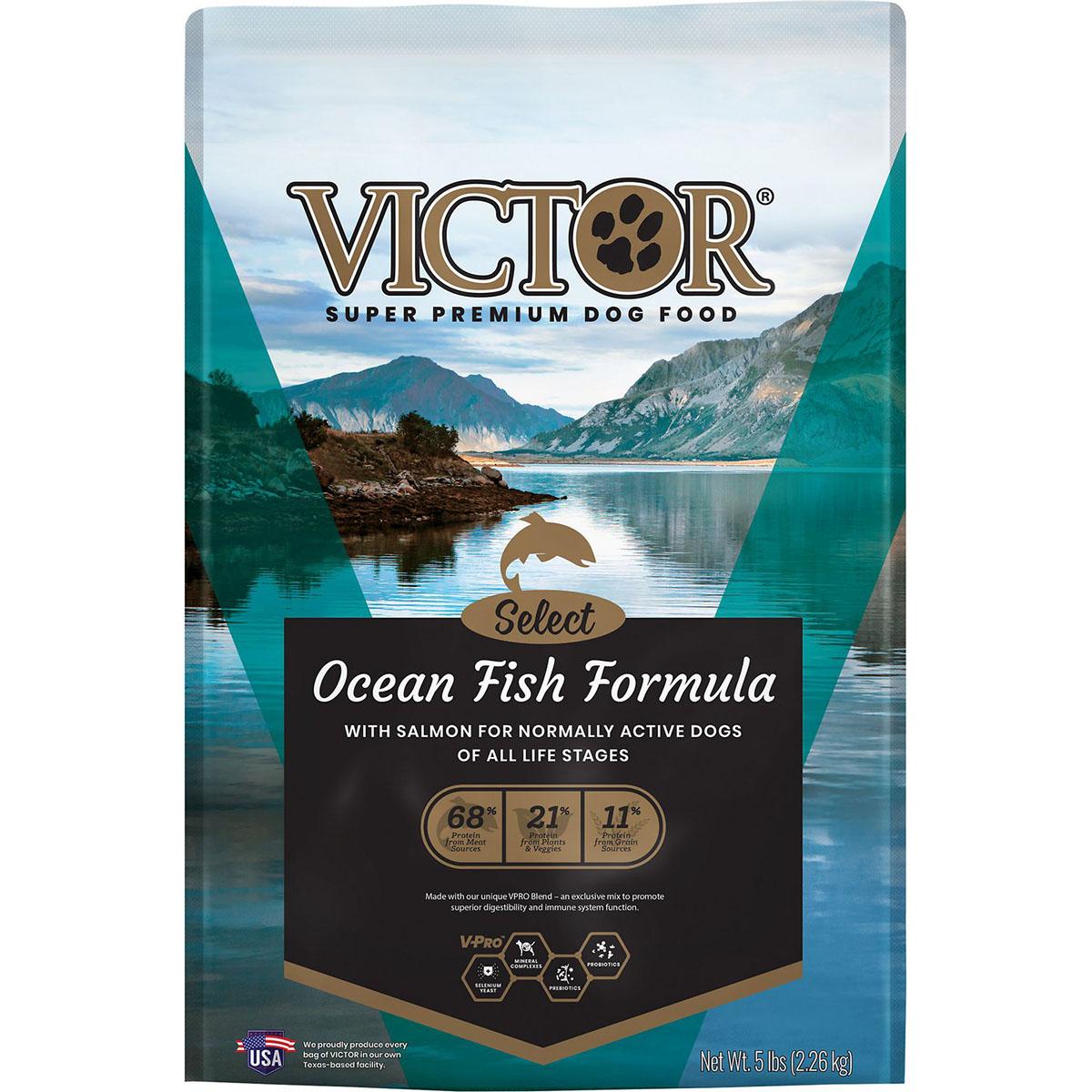 Victor Select Ocean Fish Formula Dry Dog Food 