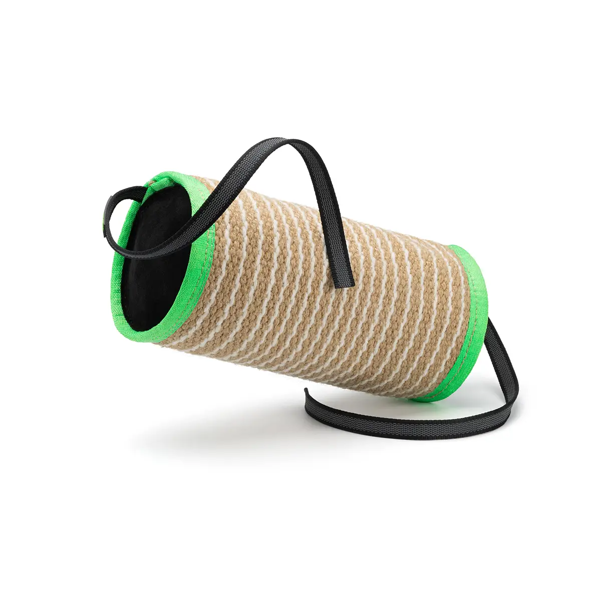 Viper Jute Cylinder Soft Bite Roll Dog Toy