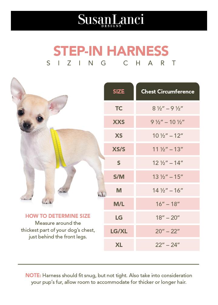 Karl lagerfeld Pets Dog Soft Chest Harness Dog Harness Weatherproof XS
