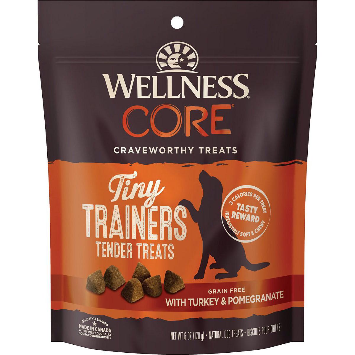 Wellness CORE Tiny Trainers with Turkey & Pomegranate Tender Dog Treats