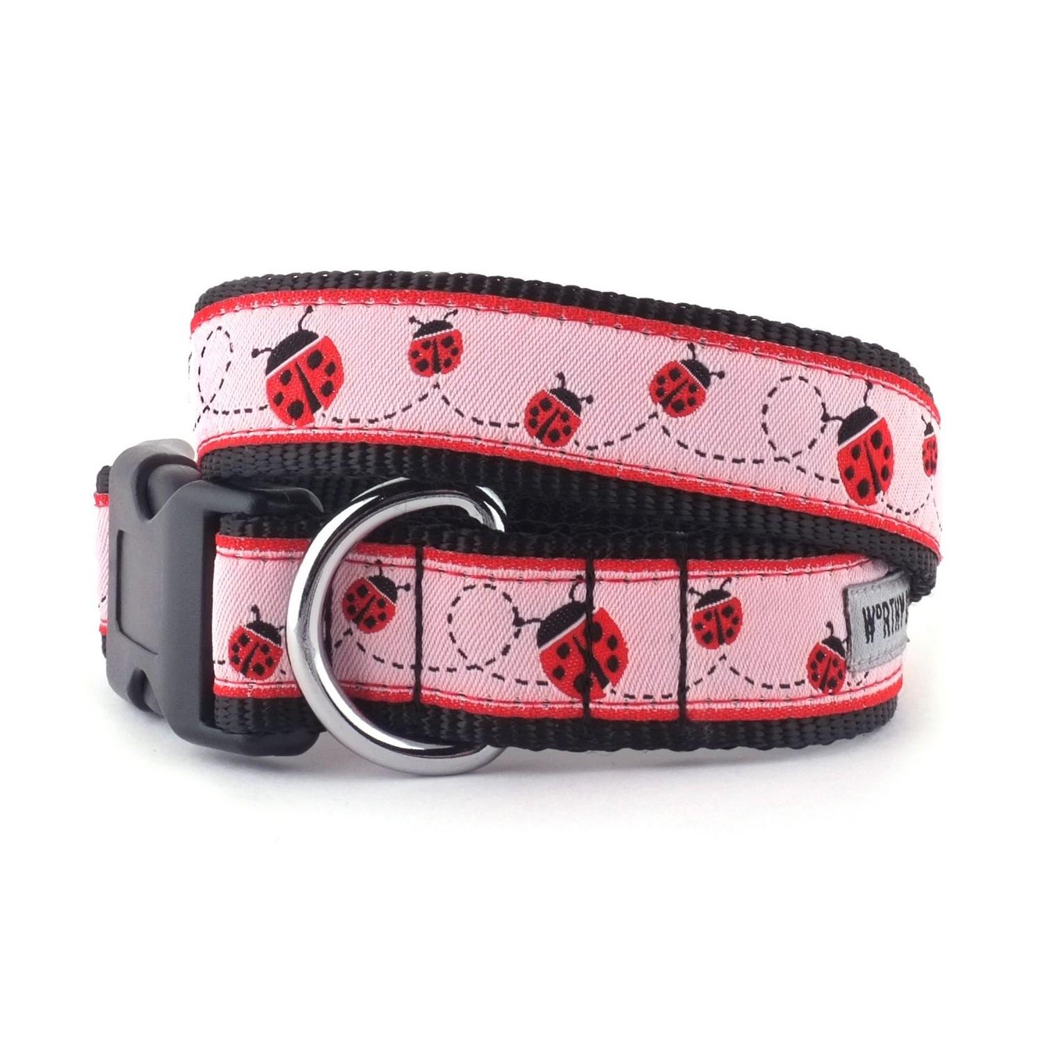 Worthy Dog Ladybug Dog Collar
