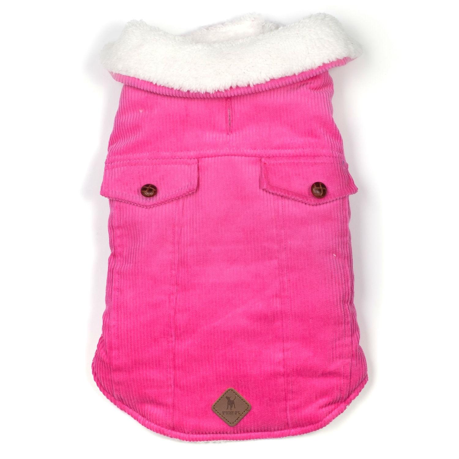 Worthy Dog Cambridge Dog Jacket - Pink | BaxterBoo