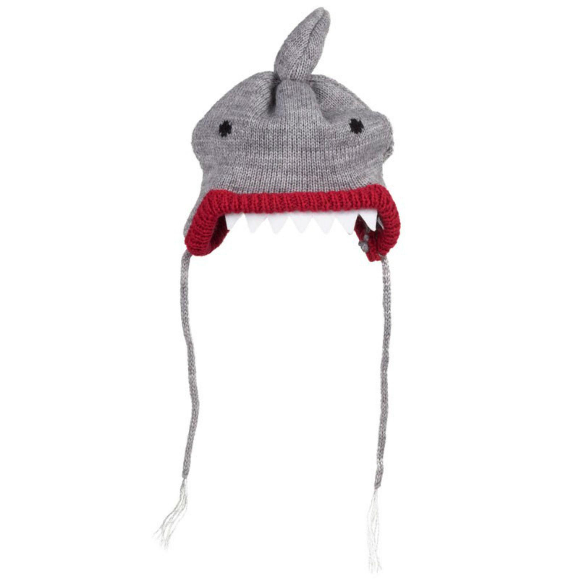Worthy Dog Shark Dog Hat - Gray