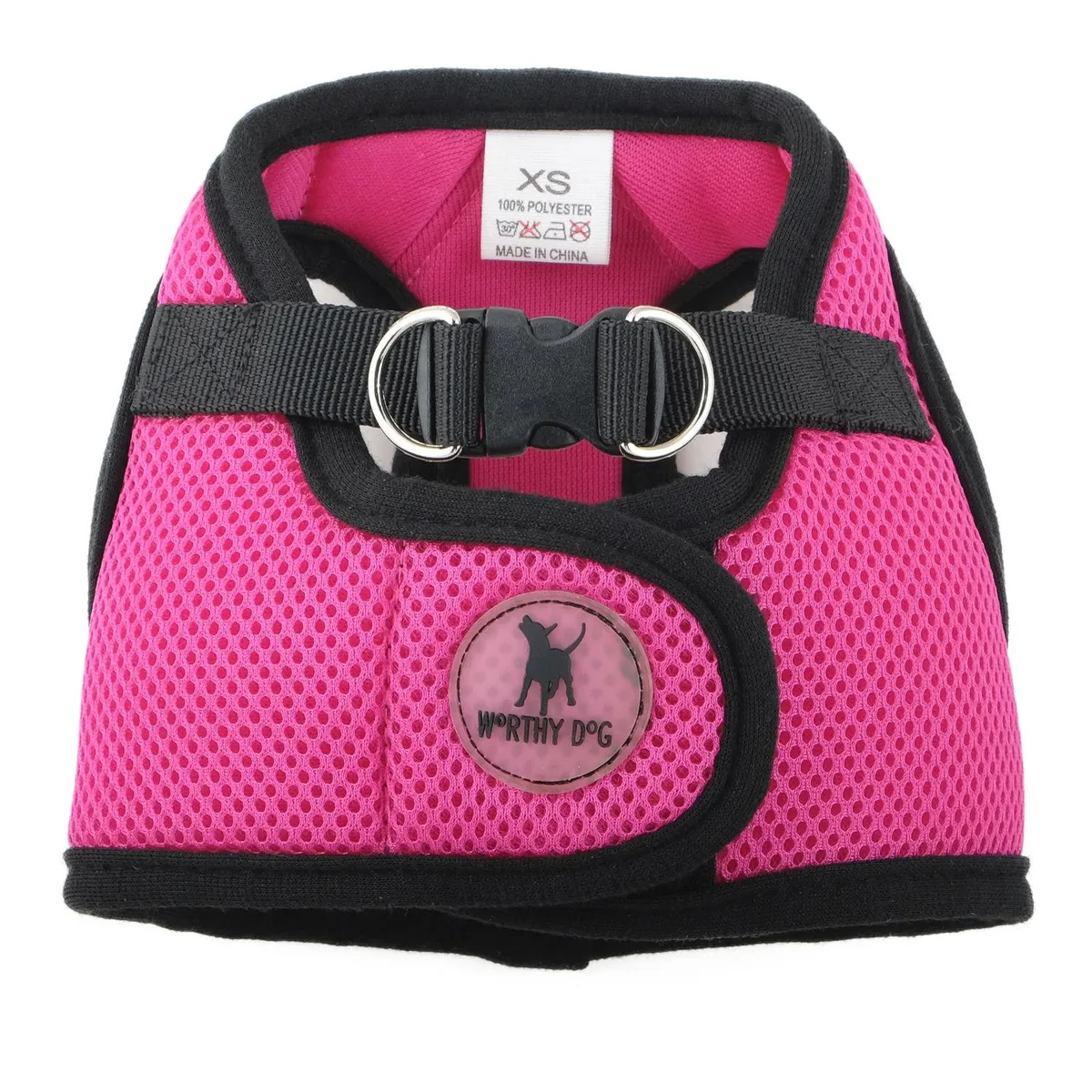 Worthy Dog Sidekick Dog Harness - Pink