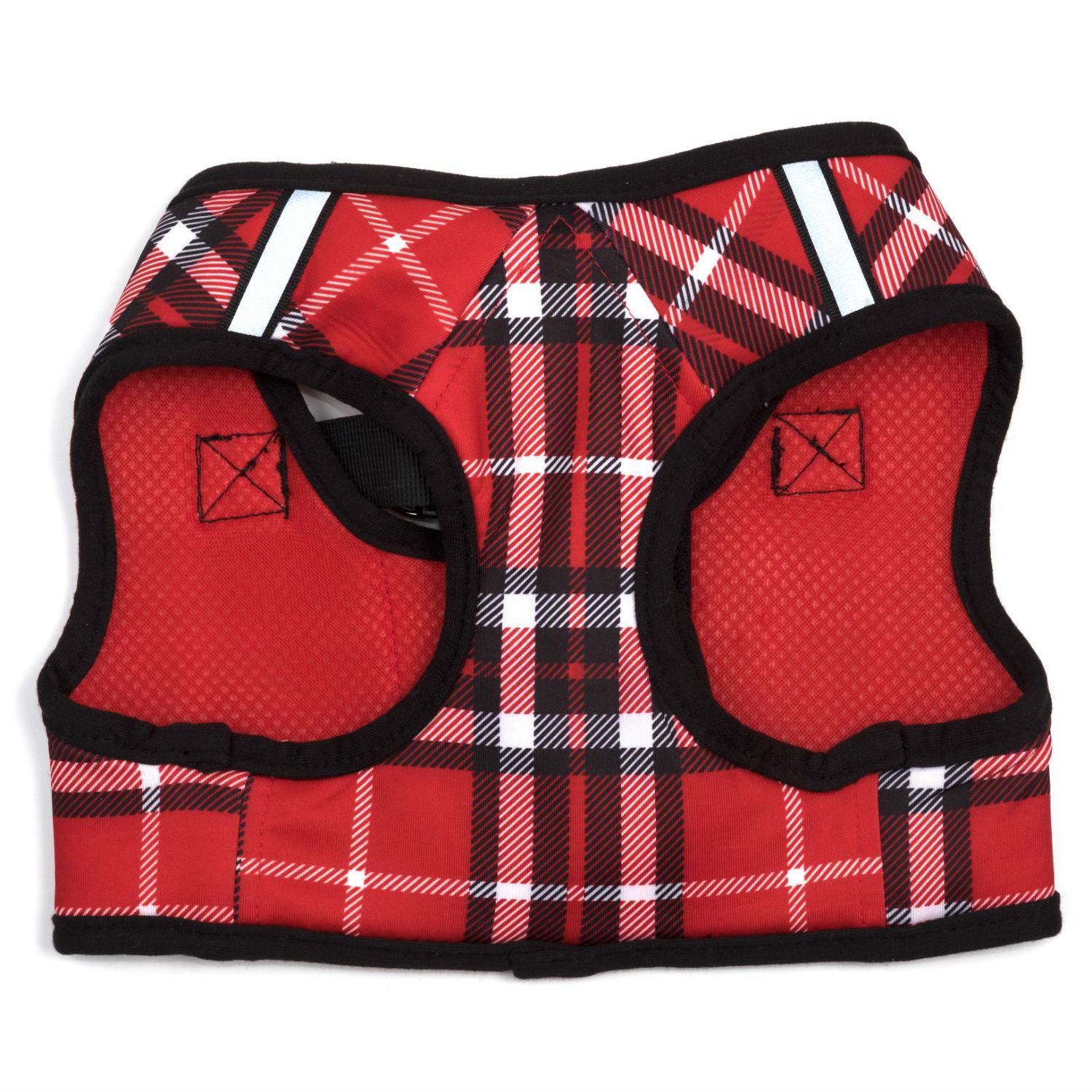 Worthy Dog Sidekick Plaid Printed Dog Harness... | BaxterBoo