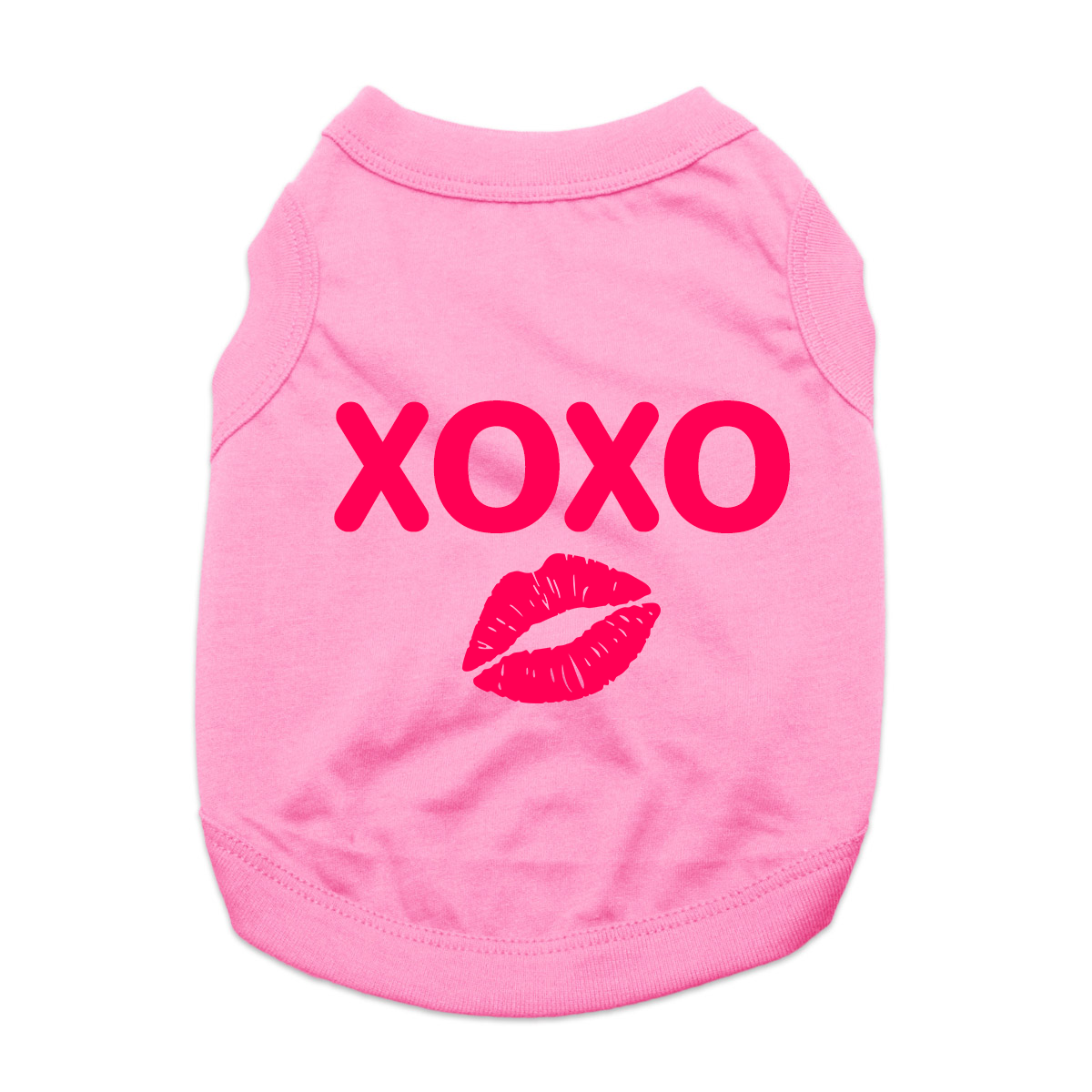XOXO Dog Shirt - Pink