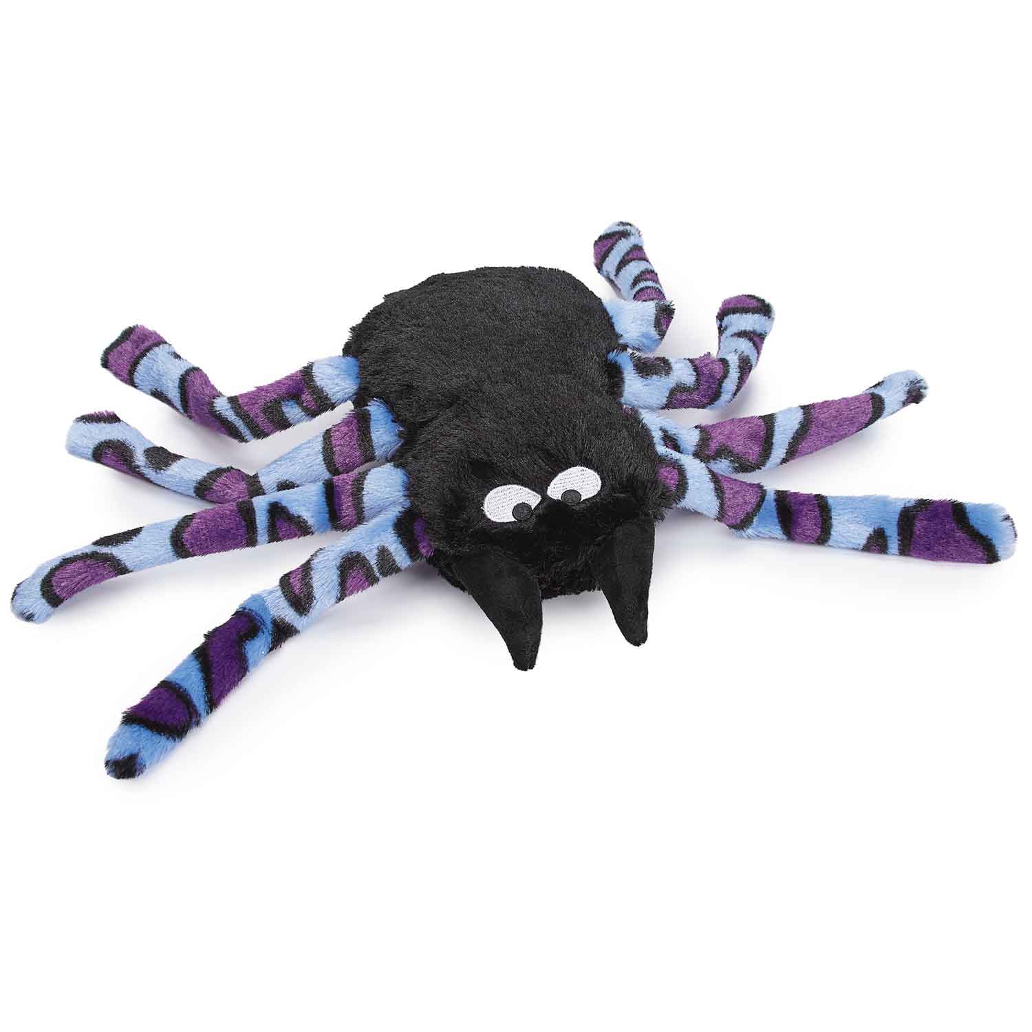 Zanies Halloween Silky Plush Spider Dog Toy