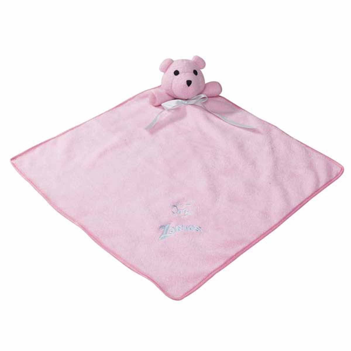 Zanies Snuggle Bear Puppy Blanket - Princess Pink