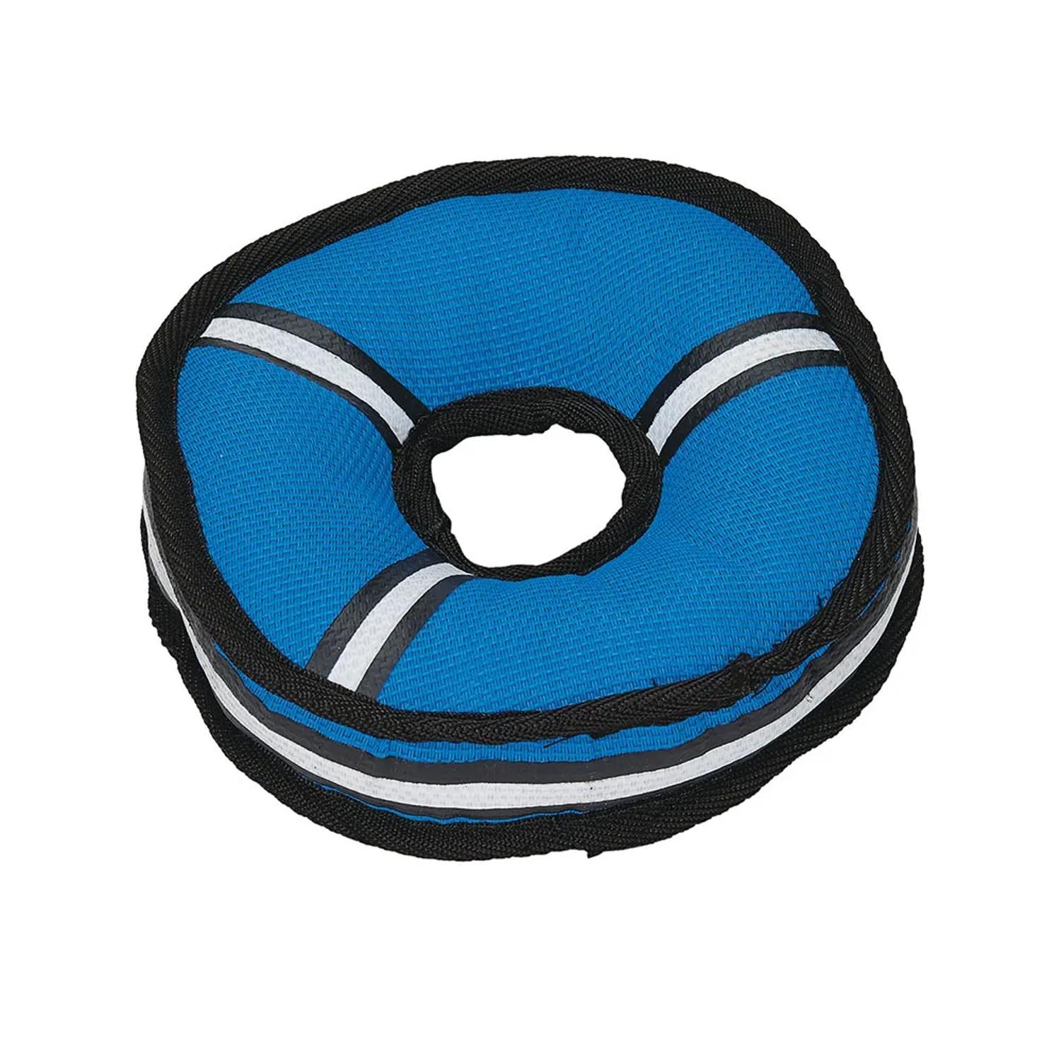 Zanies Toughstructable Toss Dog Toy - Blue Ring