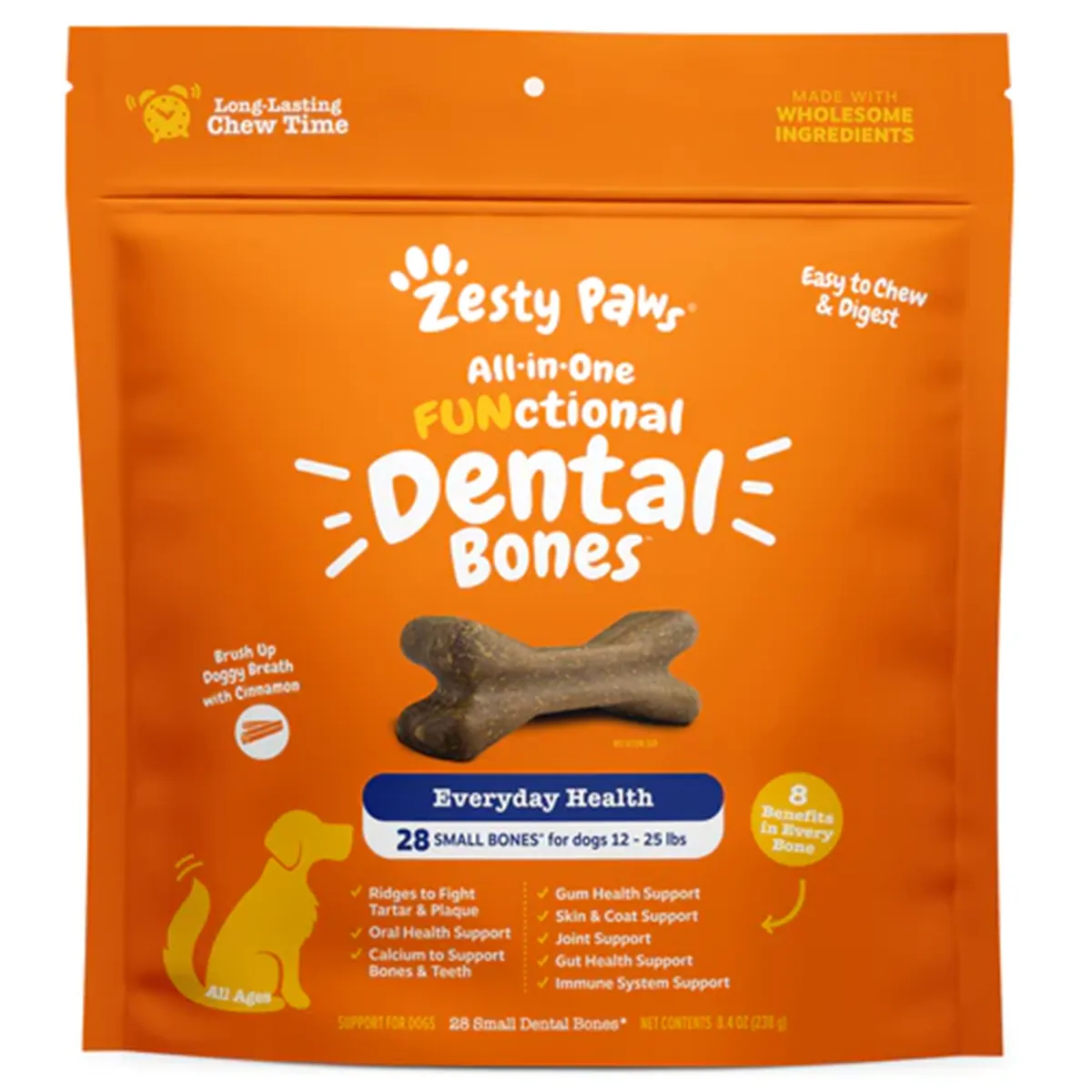 Zesty Paws All-in-One Functional Dog Dental Chews