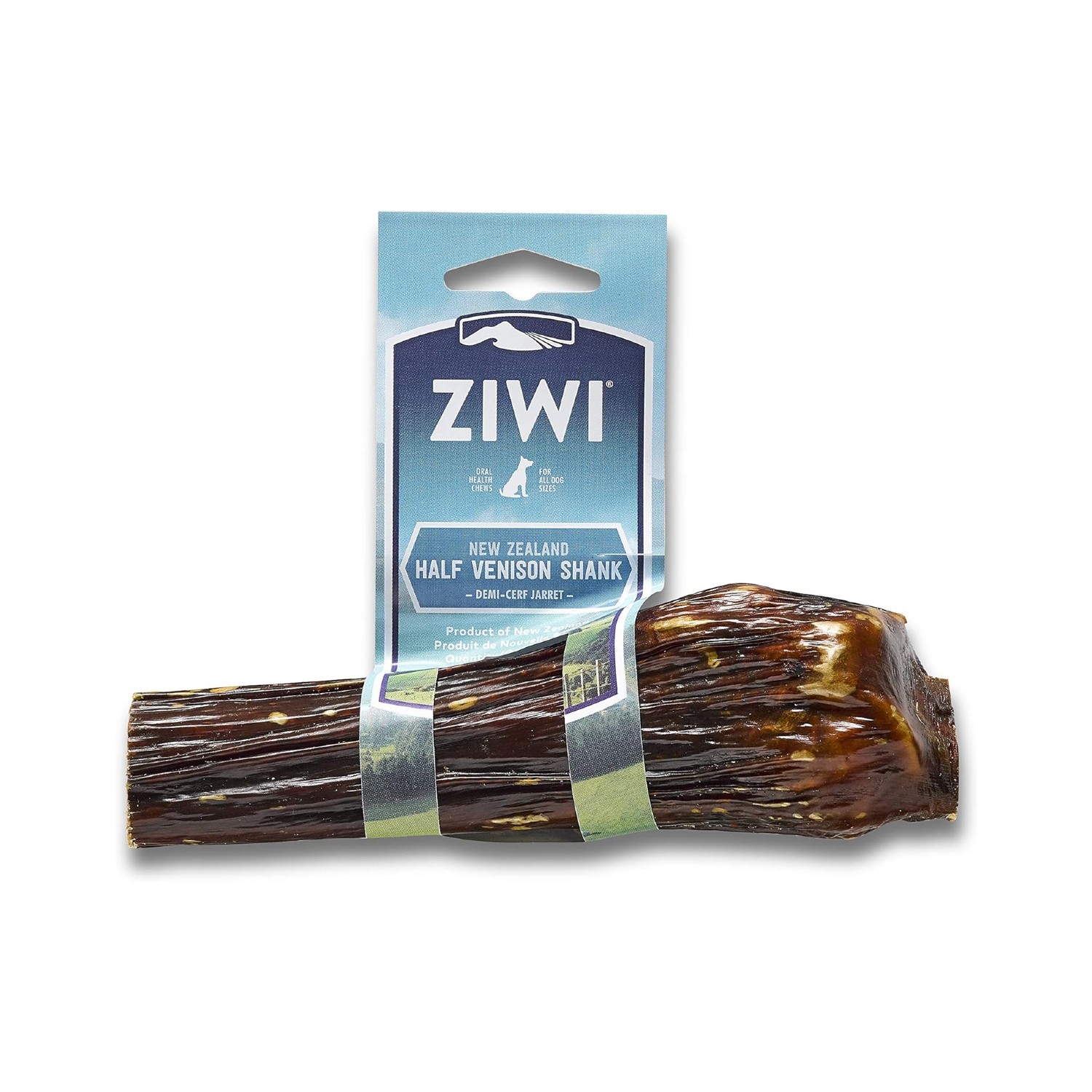 ZIWI All Natural Air-Dried Grain-free Chew Dog Treats - Venison Deer Shank