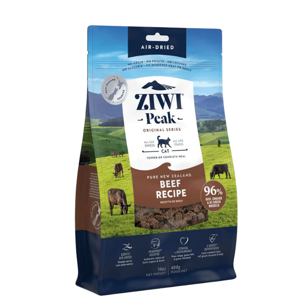 Ziwi Peak Beef Air-Dried Cat Food