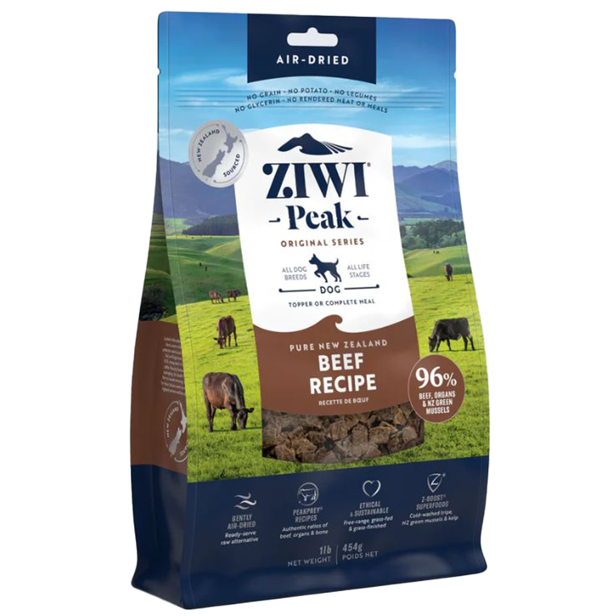 Ziwi Peak Beef Air-Dried Dog Food
