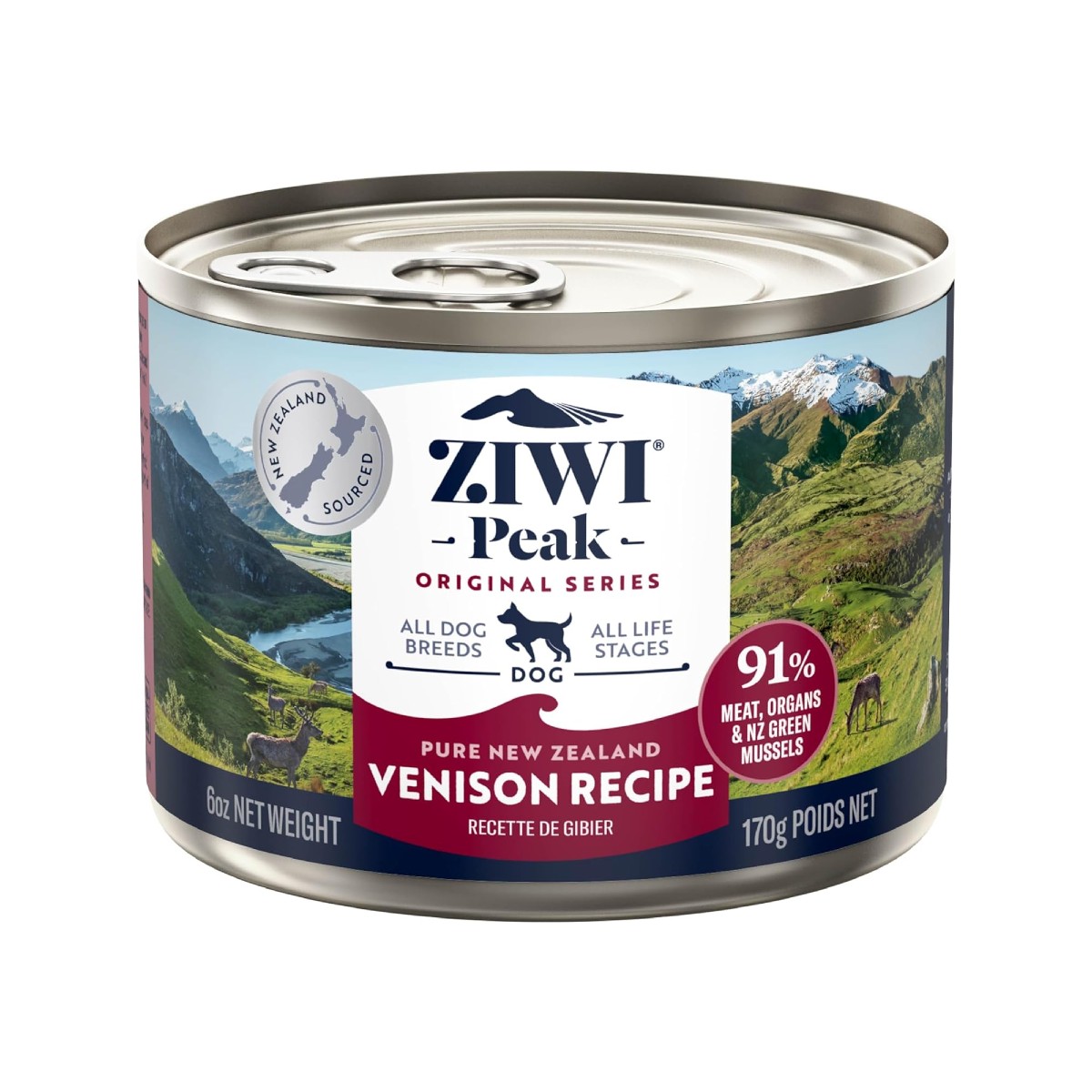 Ziwi Peak Original Series Wet Dog Food - Venison