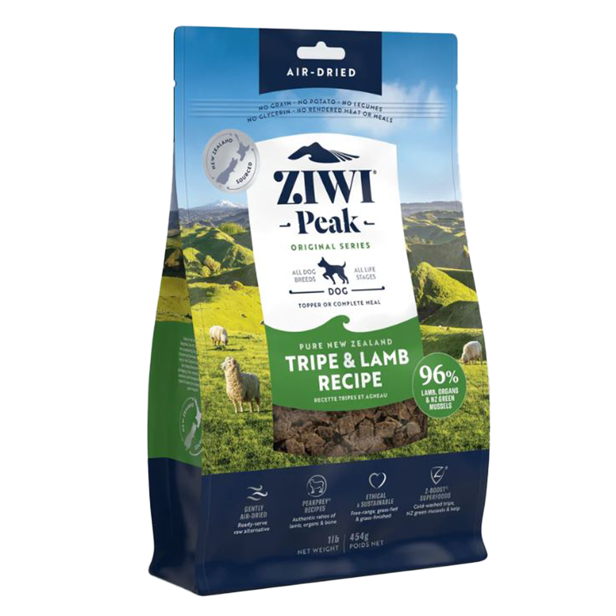 Ziwi Peak Tripe & Lamb Air-Dried Dog Food