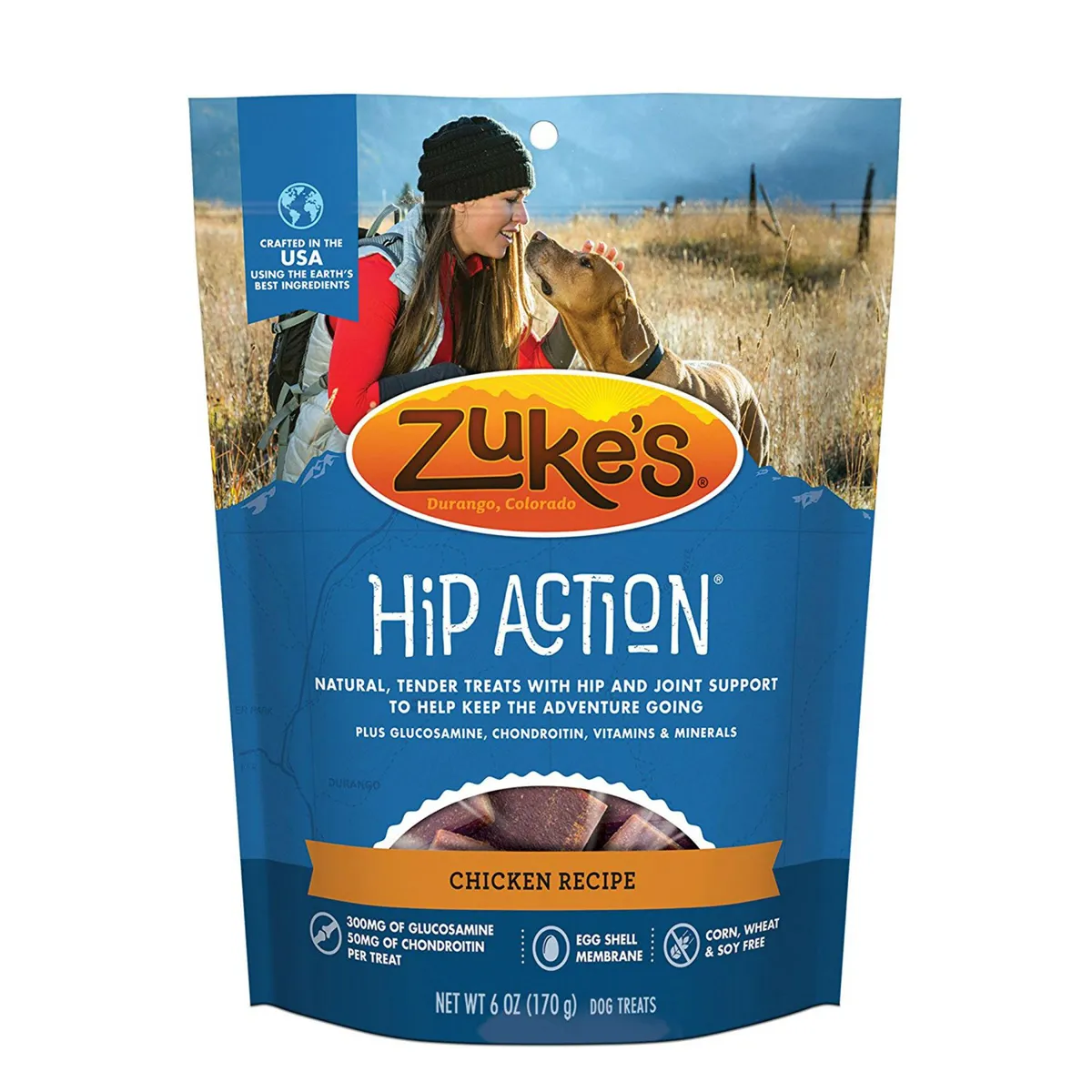 Zuke's Hip Action Support Dog Treats - Chicken