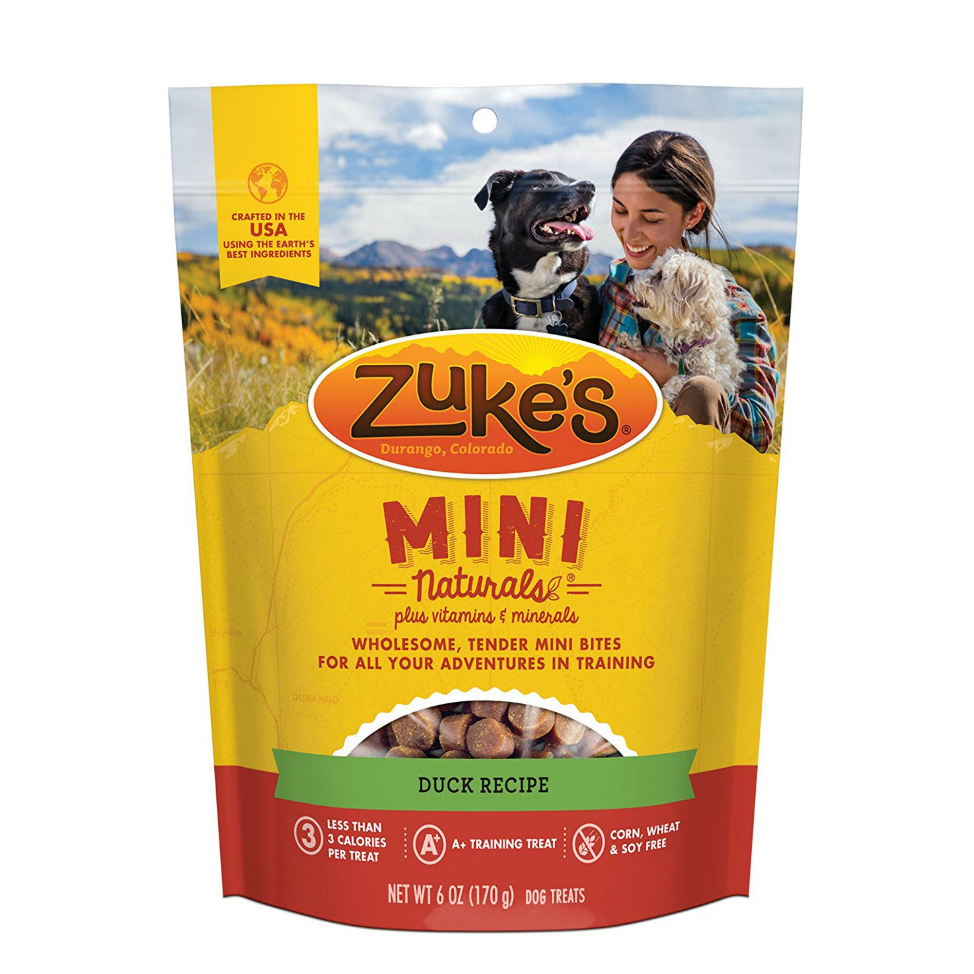 Zuke's Mini Naturals Dog Treats - Duck