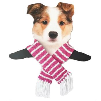 Dog Scarf Legendog Puppy Scarf Thicken Woolen Pet Scarf Dog Knit Scarf Neck Warmer for Cold Weather S