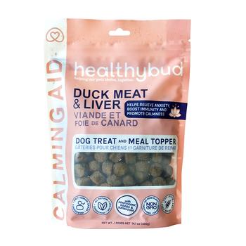Healthybud Duck Calming Aid Dog Treats and Food Topper