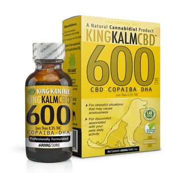 King Kanine KING KALM CBD 600mg with Copaiba & Krill Oil and DHA
