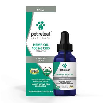 Pet Releaf CBD Hemp Oil for Dogs and Cats