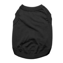 dog t shirt black